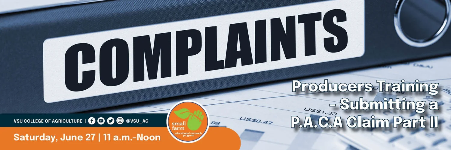 Producers Training – Submitting a P.A.C.A Claim Part II