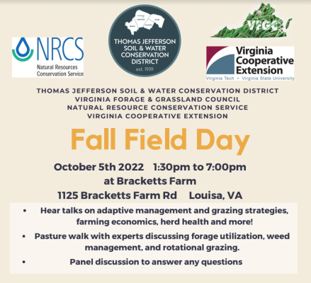 TJSWCD Fall Field Day