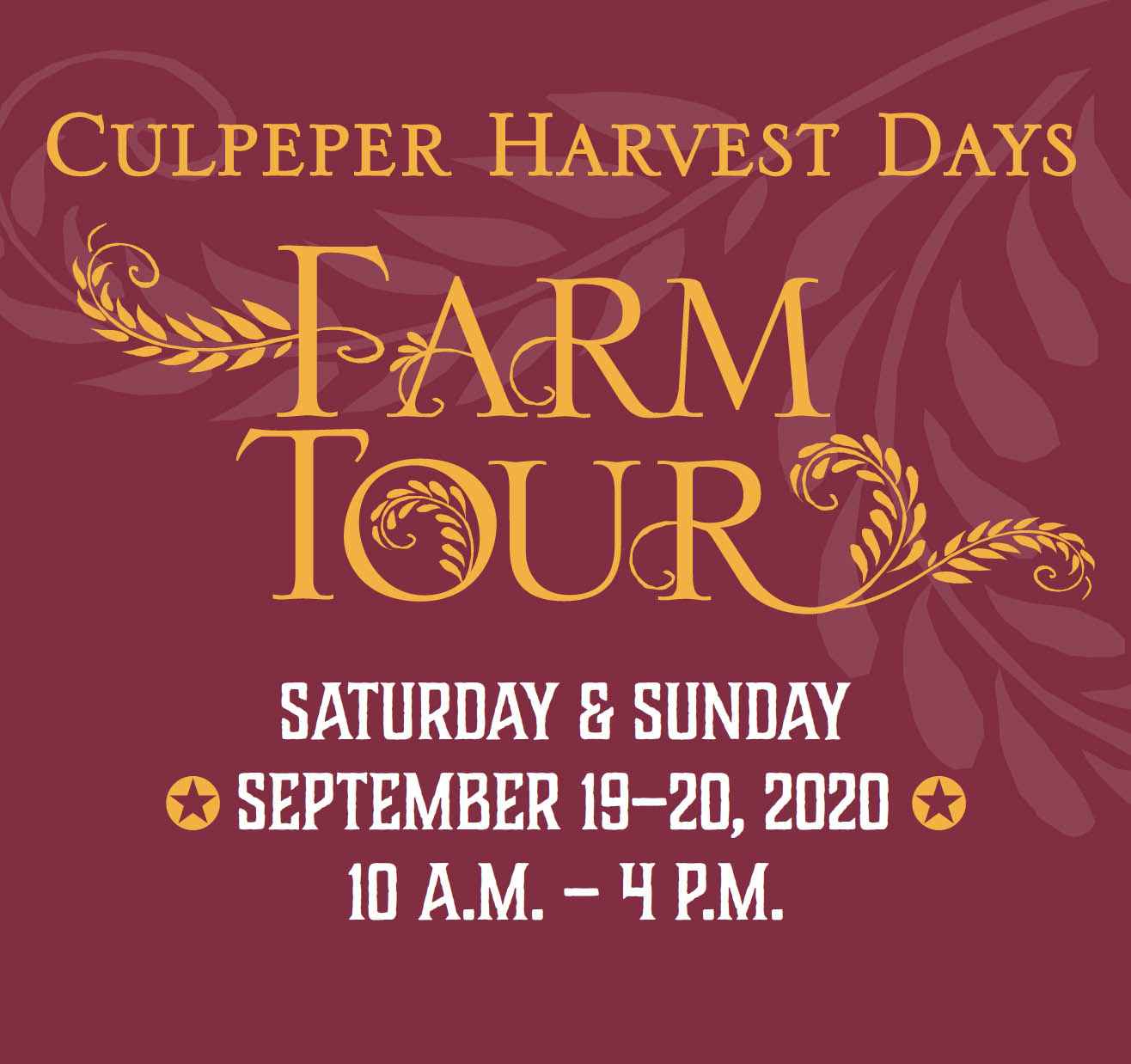 Culpeper Harvest Day Farm Tour Virginia Small Farms Resource Center